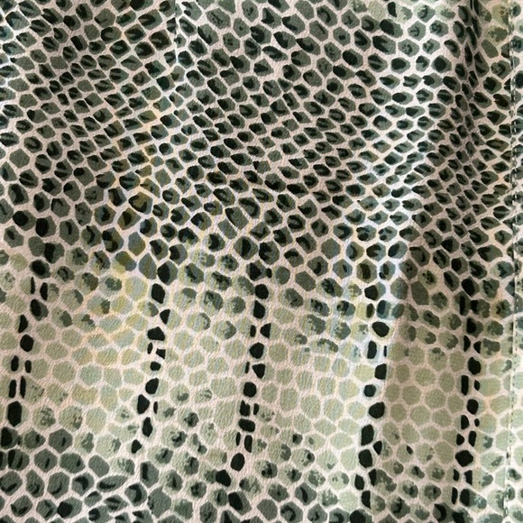 Adrianna Papell|Silk Dress|Size 14 button down short sleeve - Picture 7 of 7